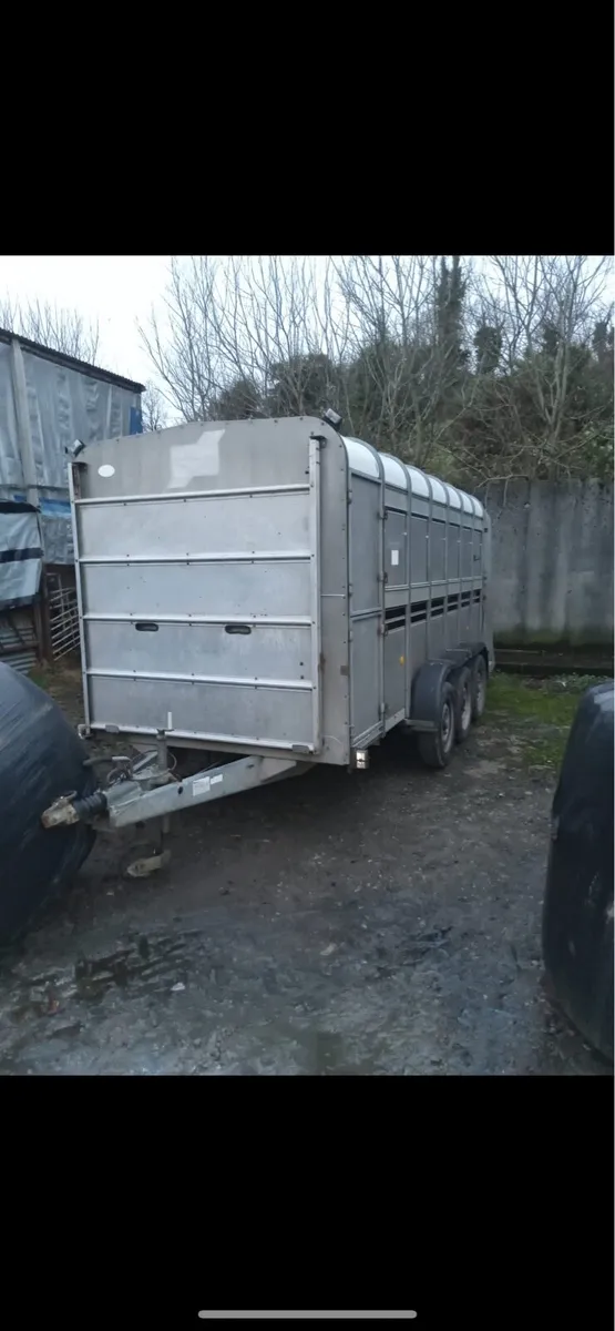 14 foot cattle trailer - Image 1