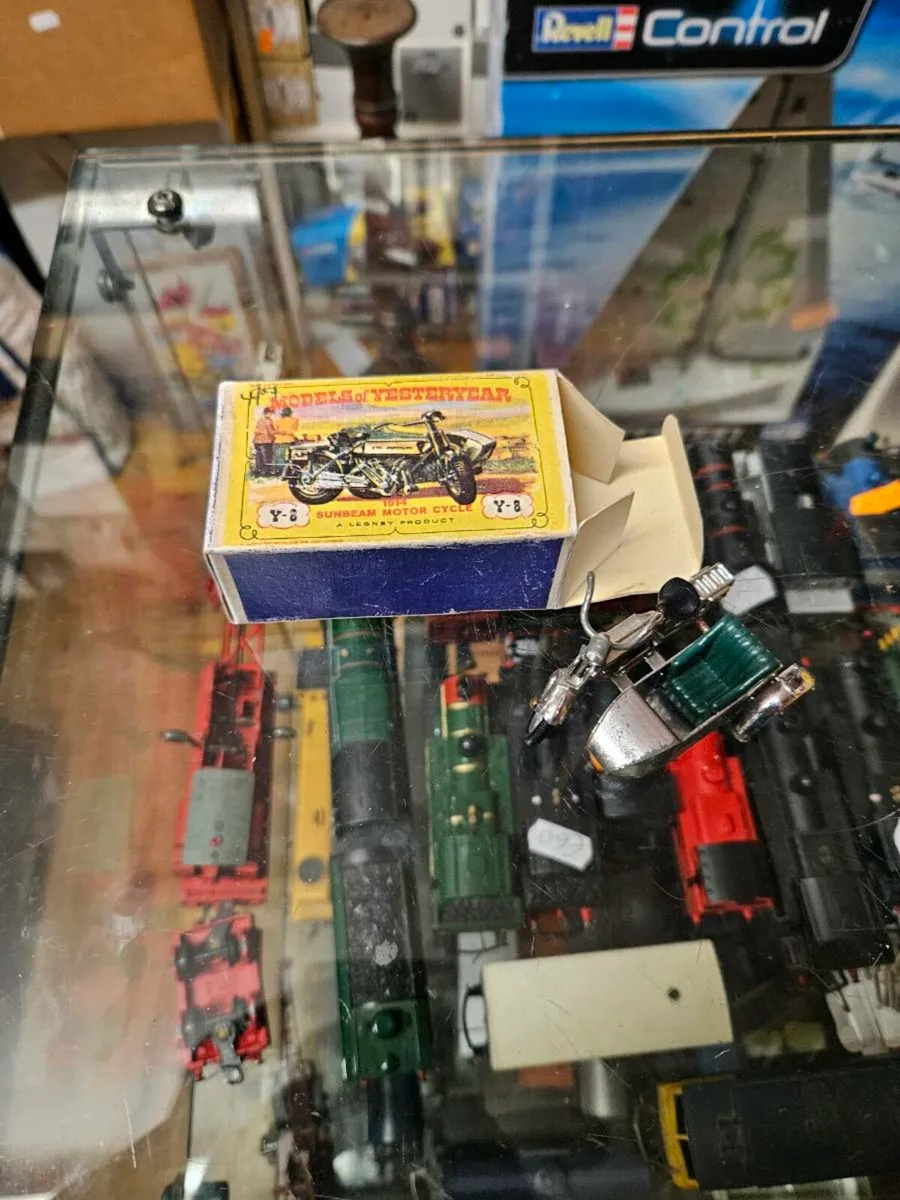 Matchbox Lesney Motorbike and Sidecar - Image 1