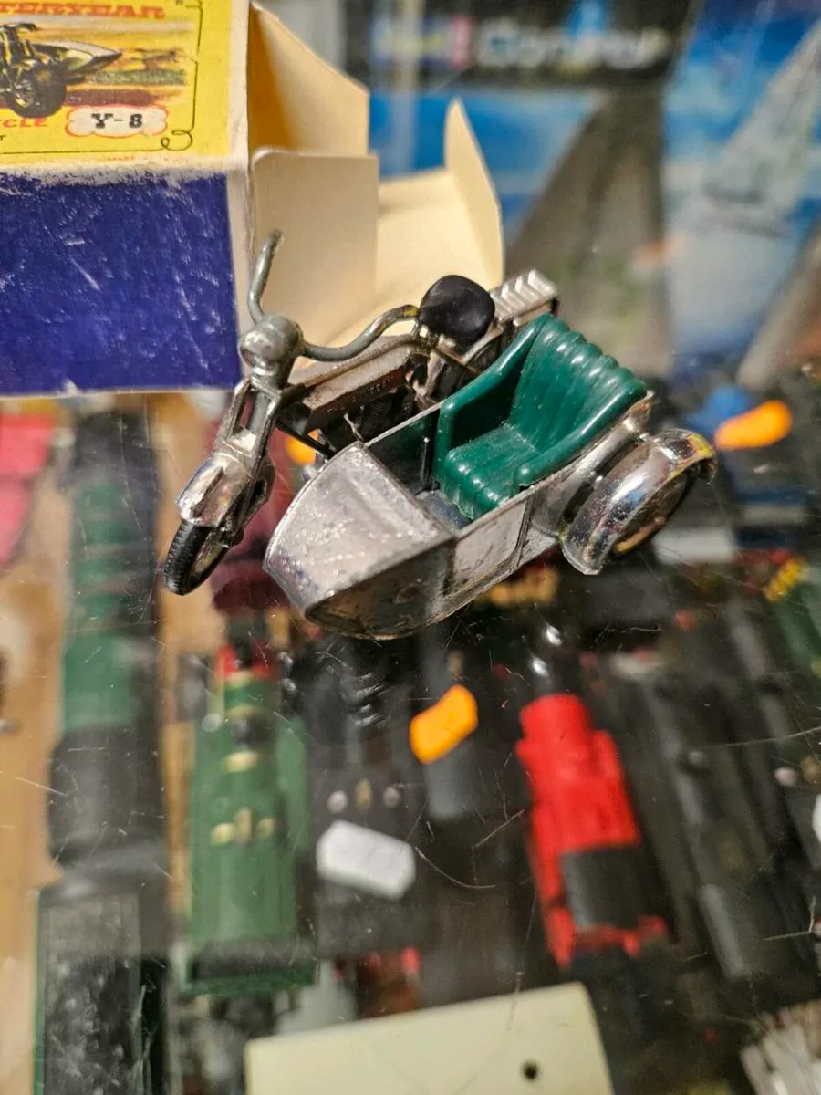 Matchbox Lesney Motorbike and Sidecar - Image 2