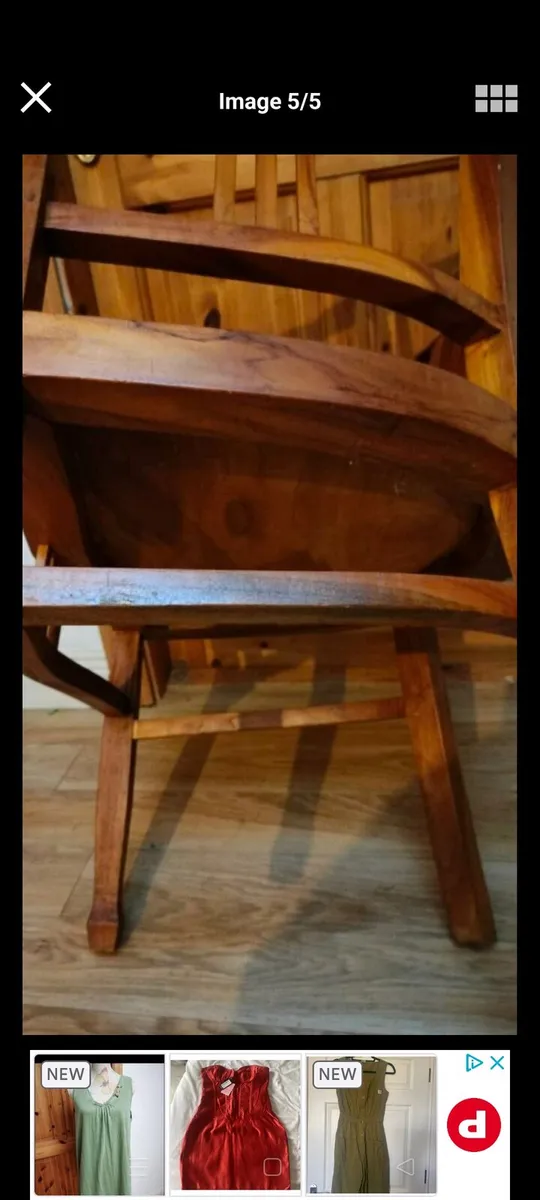 100% solid Oak Polish  wooden Bedroom or occasiona - Image 4