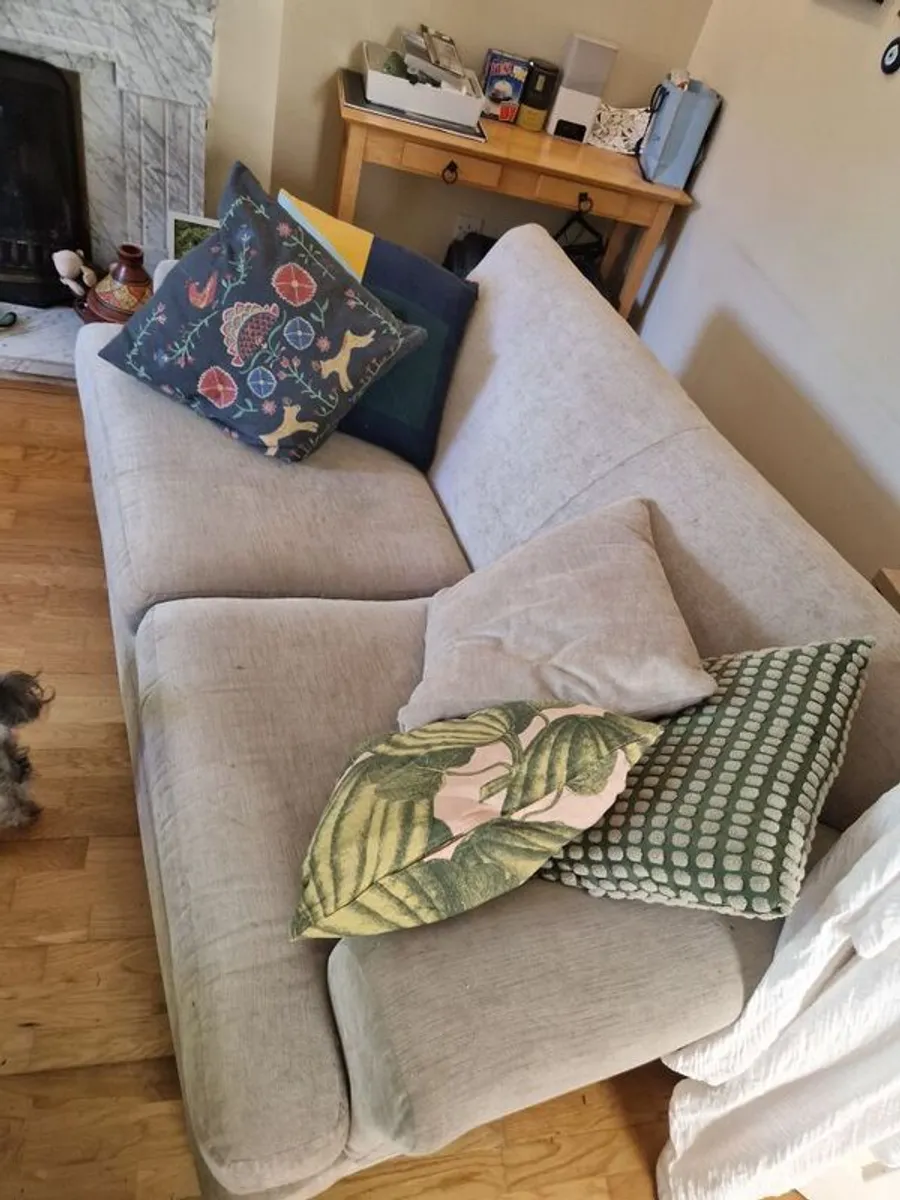 2 x 2 seater sofas 1 - Image 1