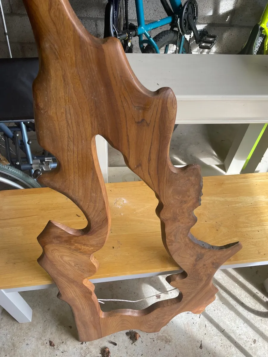 Mahogany mirror