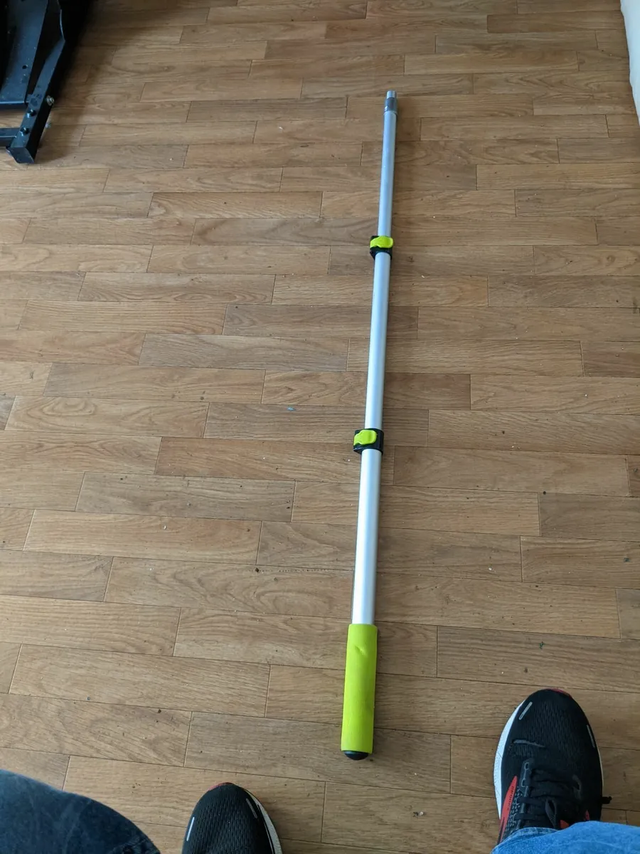 Paint roller extension pole