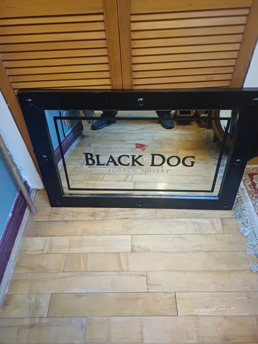 Black Dog Pub Mirror