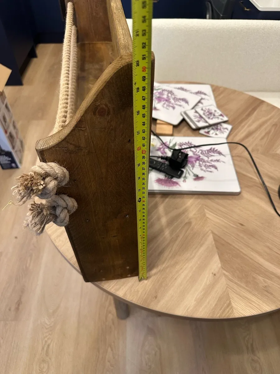 Solid Wood Drinks Shelf - Image 4