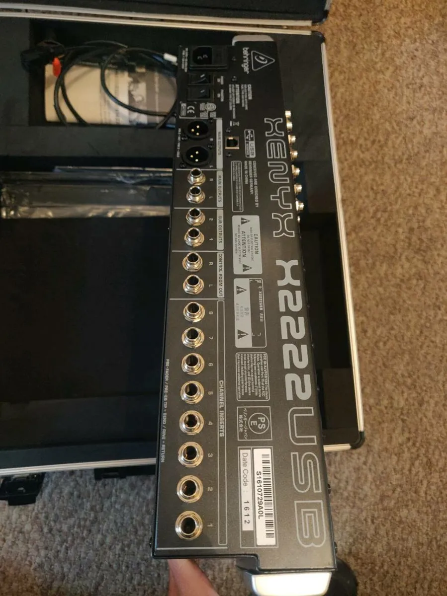 Behringer xenyx X2222 USB plus case - Image 2