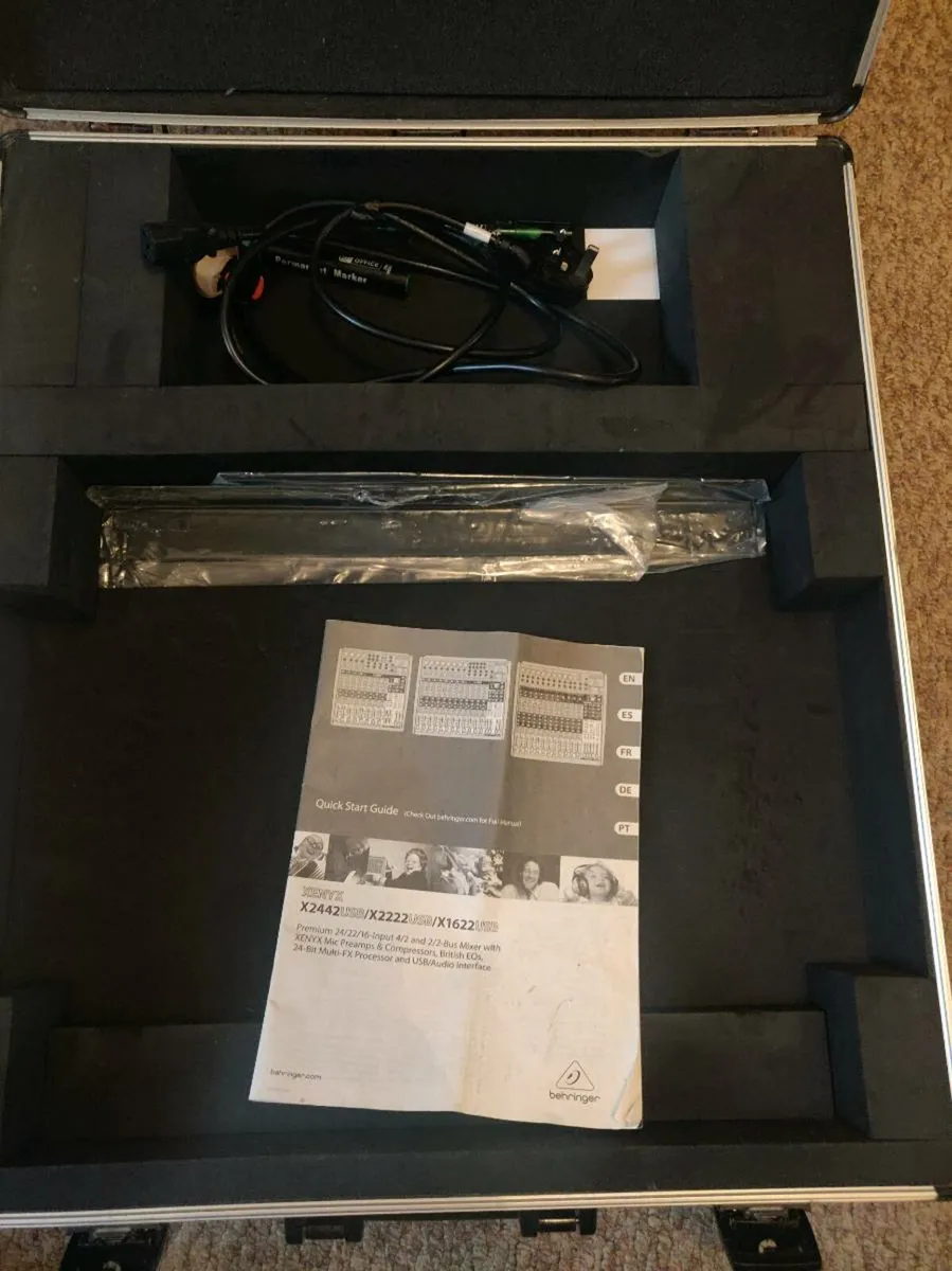 Behringer xenyx X2222 USB plus case - Image 3