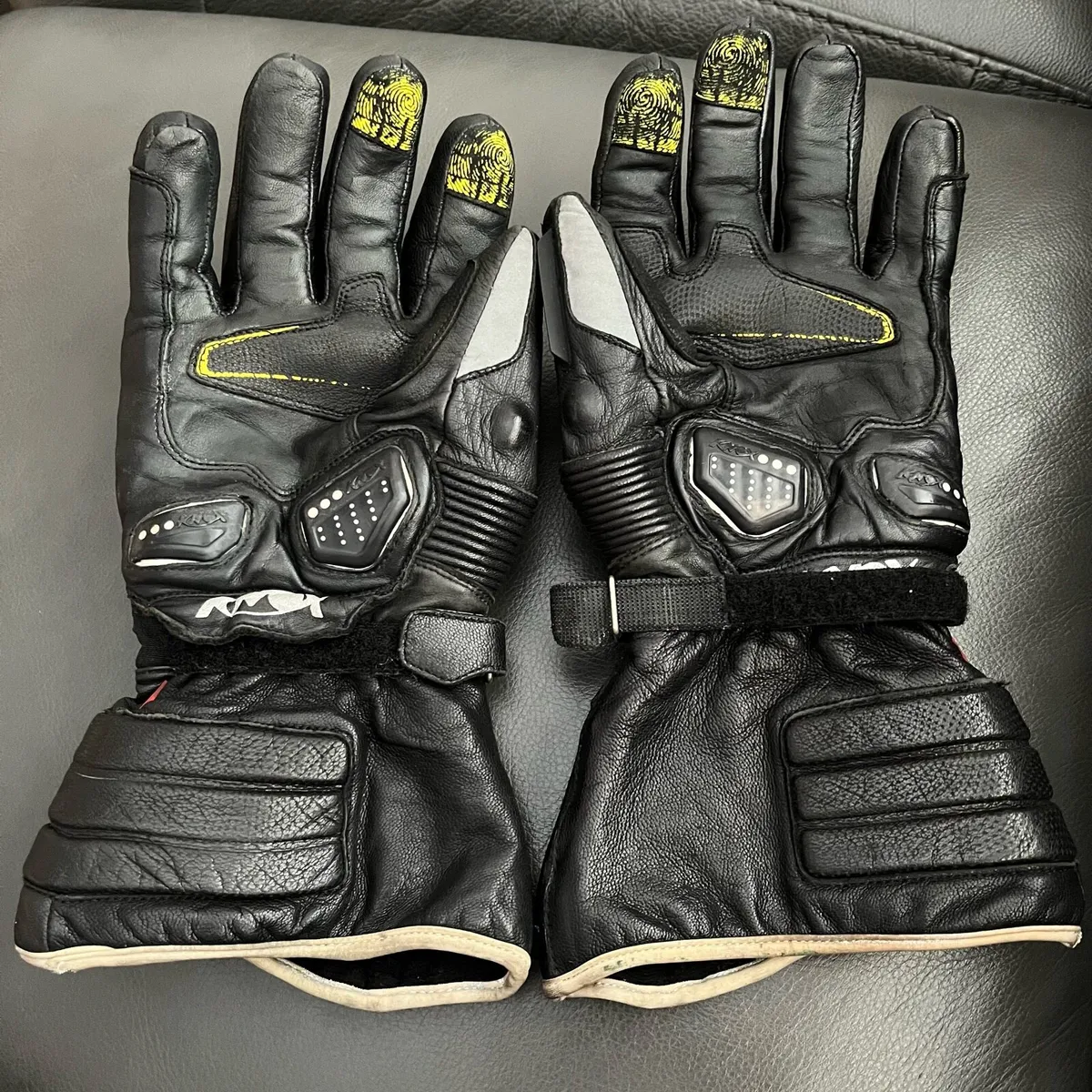 Knox Winter gloves leather. As new. Warm - Image 4