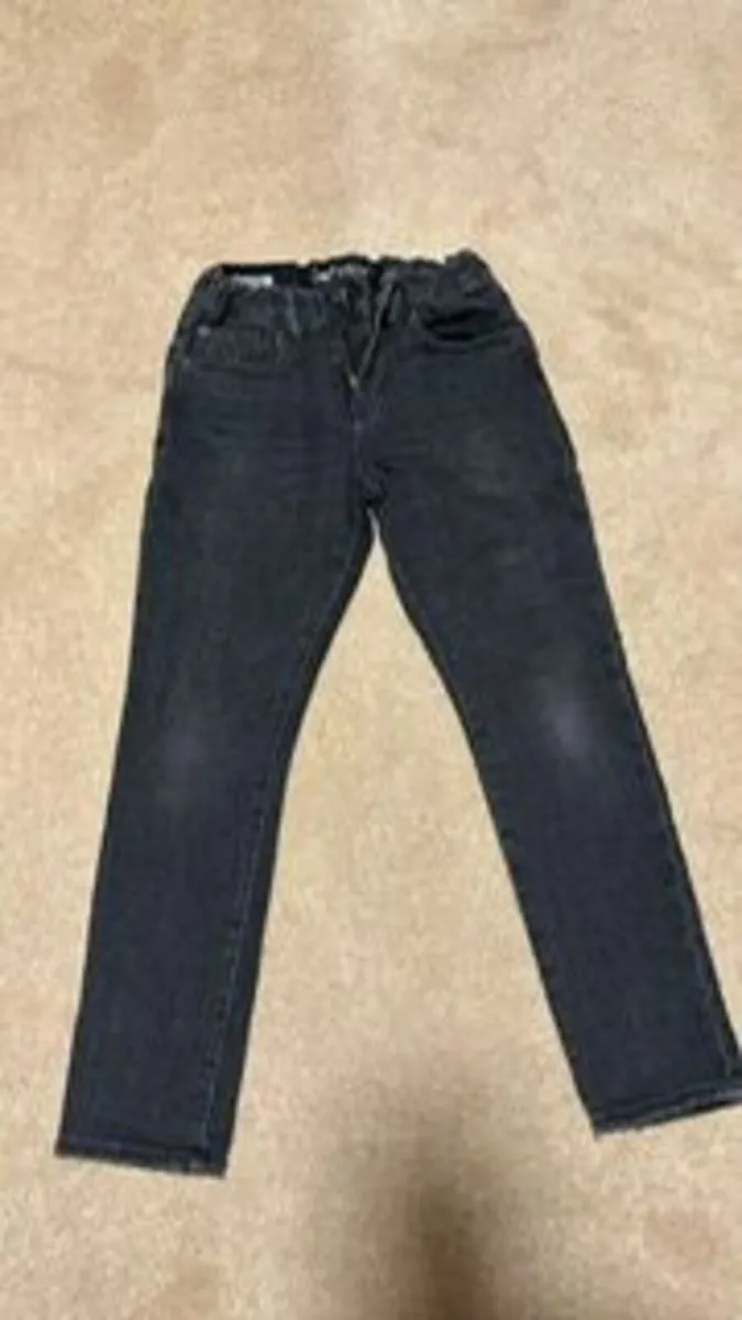 Gap Black Skinny Jeans age 8-9 - Image 1