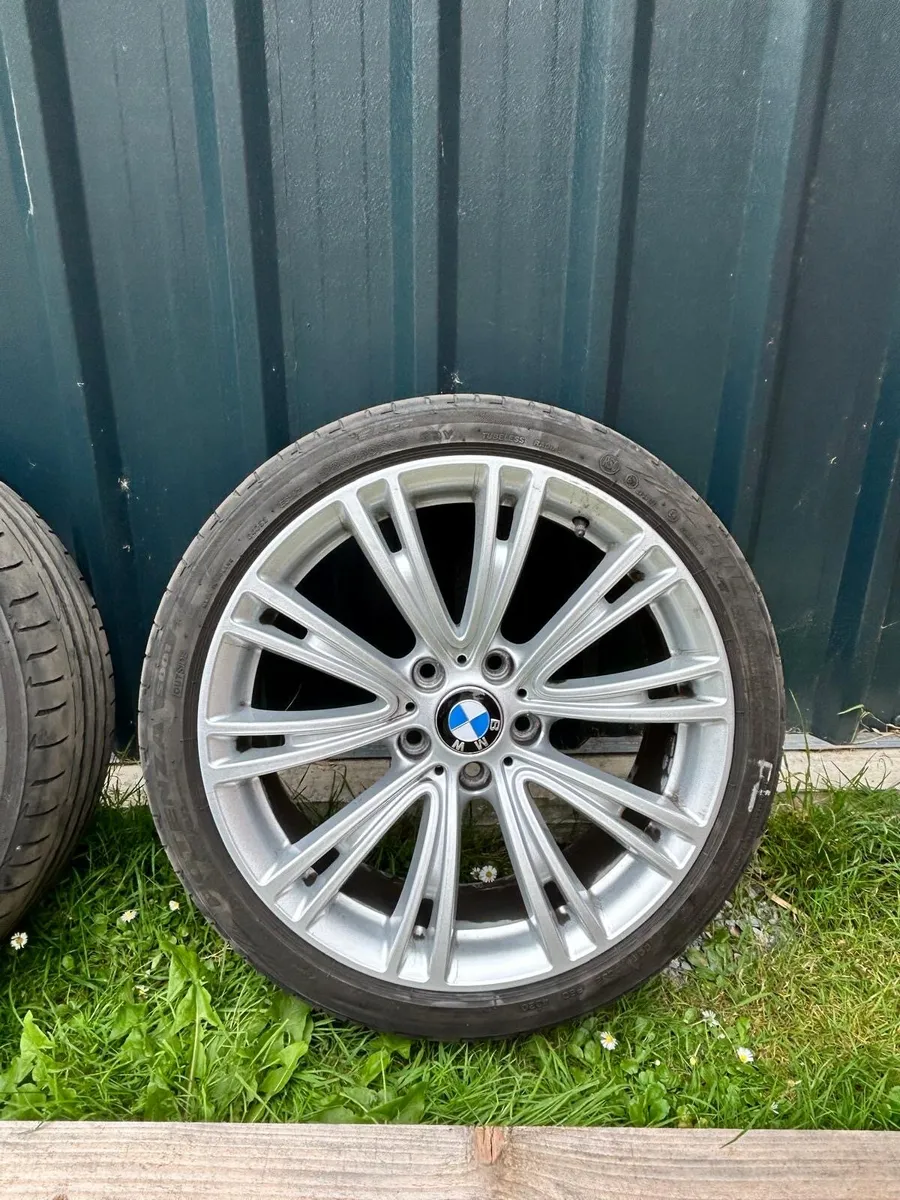 BMW alloys 19” with tyres - Image 2
