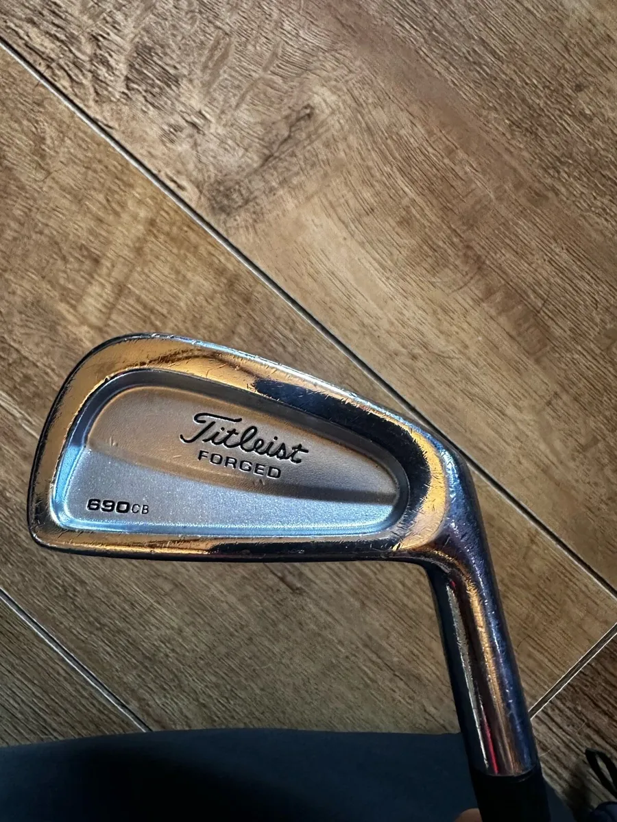 Titleist Forged 690CB irons 3,4,5 - Image 2