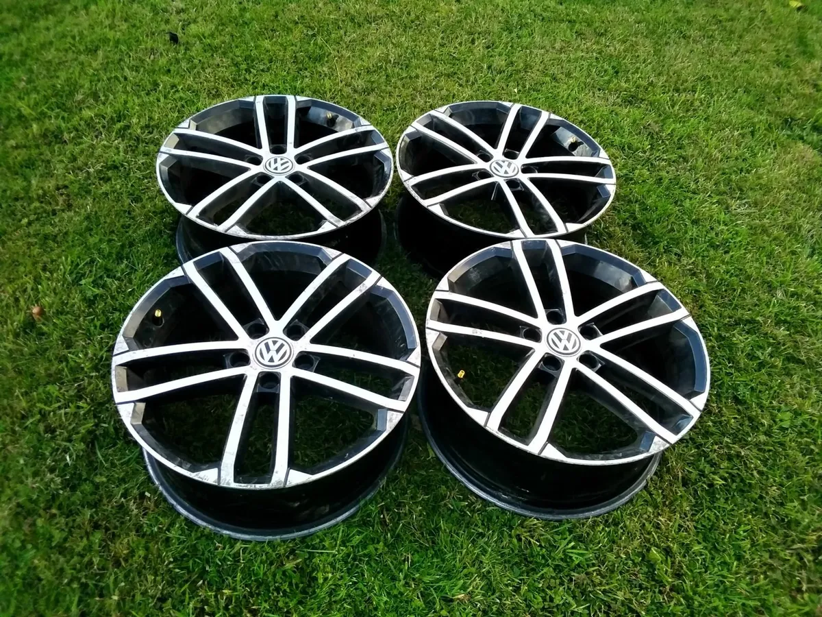 18" Golf GTD alloys 5x112 --Genuine - Image 2