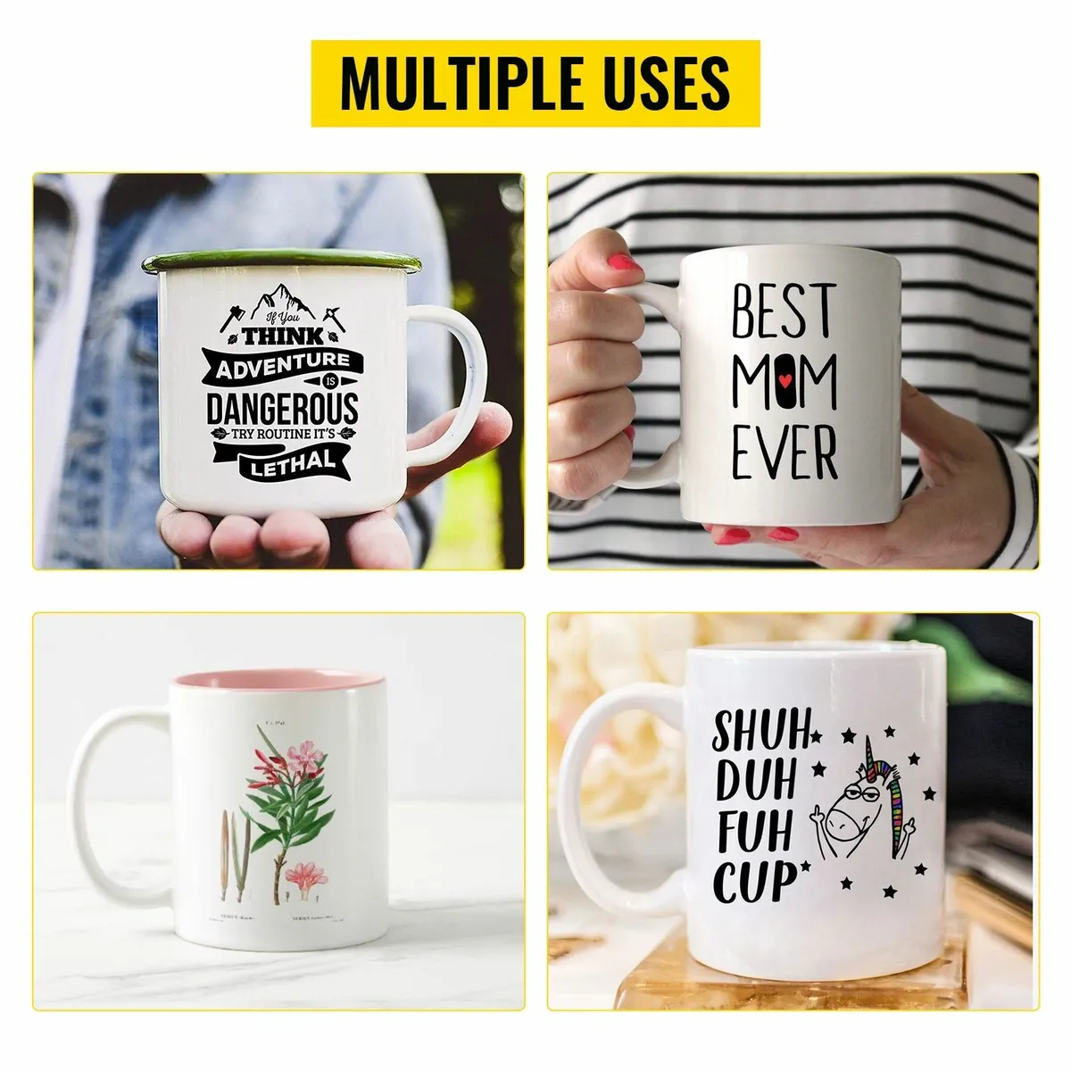 Tumbler and Mug Heat Press  Machine Custom Design - Image 4