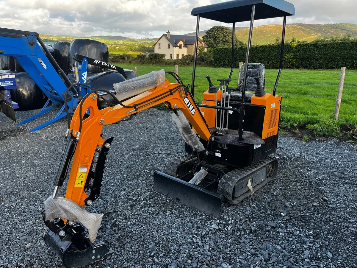 2025 Miva Mini Digger 1.5t - Image 1