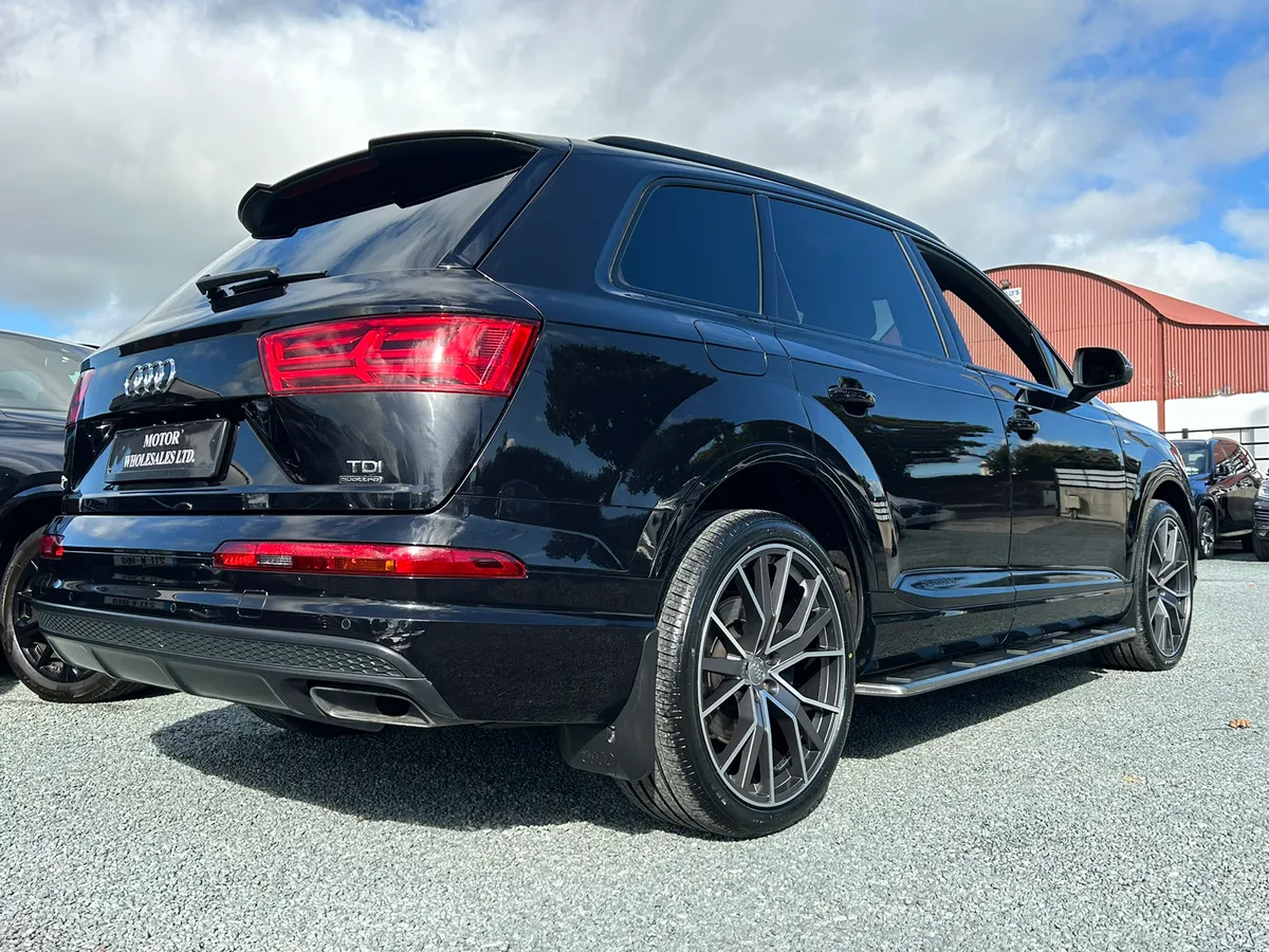 171 AUDI Q7 S LINE 268bHP 7 SEATER BLACK PK - Image 3
