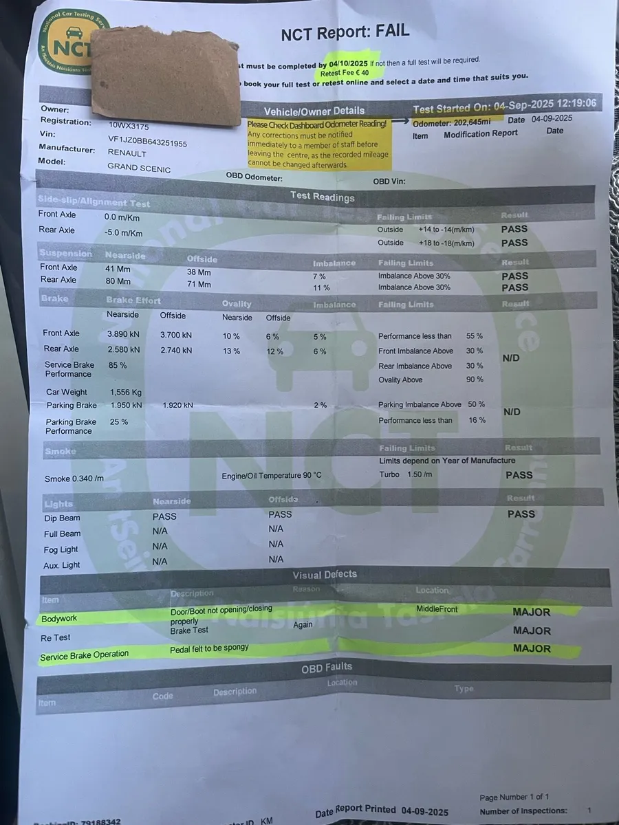 Renault scenic we open to offers - Image 2