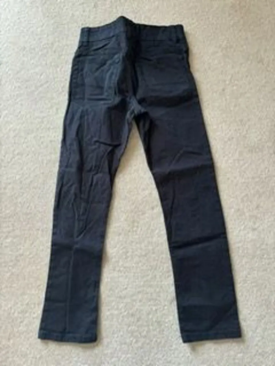 H&M Black Skinny Jeans age 7-8 - Image 2