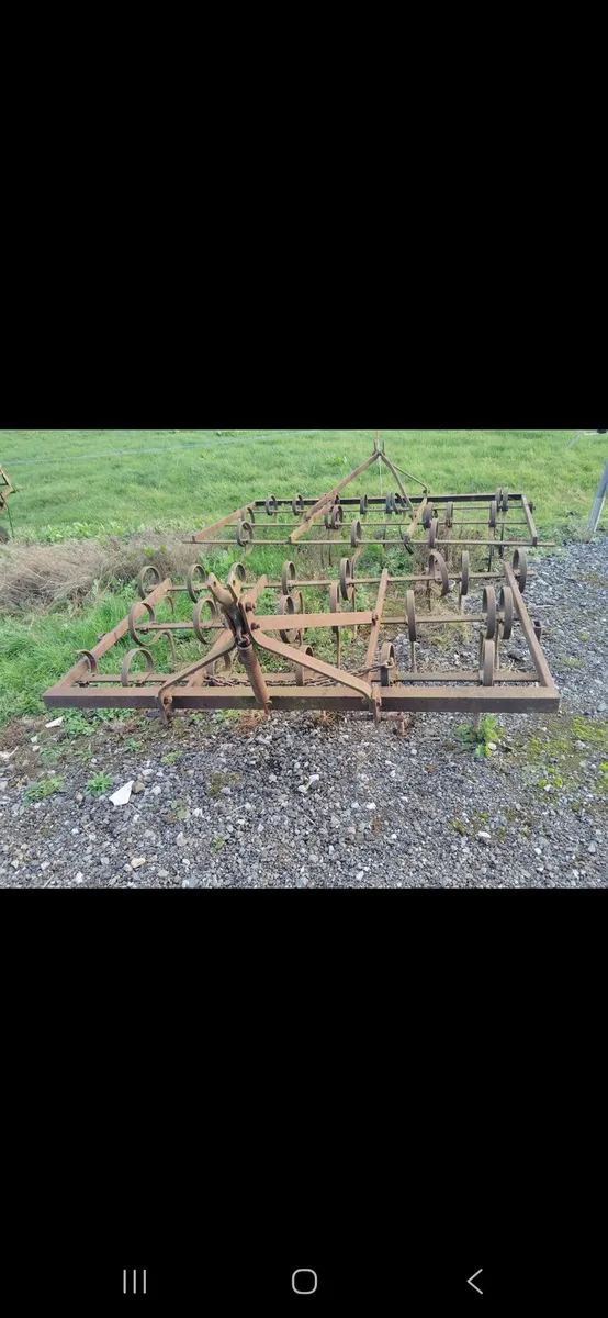 2 x vintage harrows - Image 4