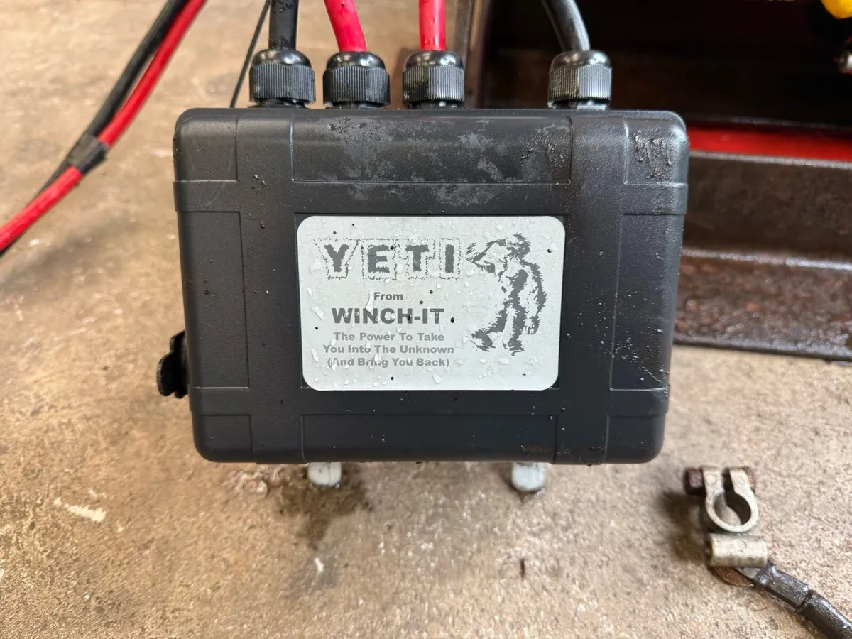 12 volt recovery winch  12500 lbs - Image 3