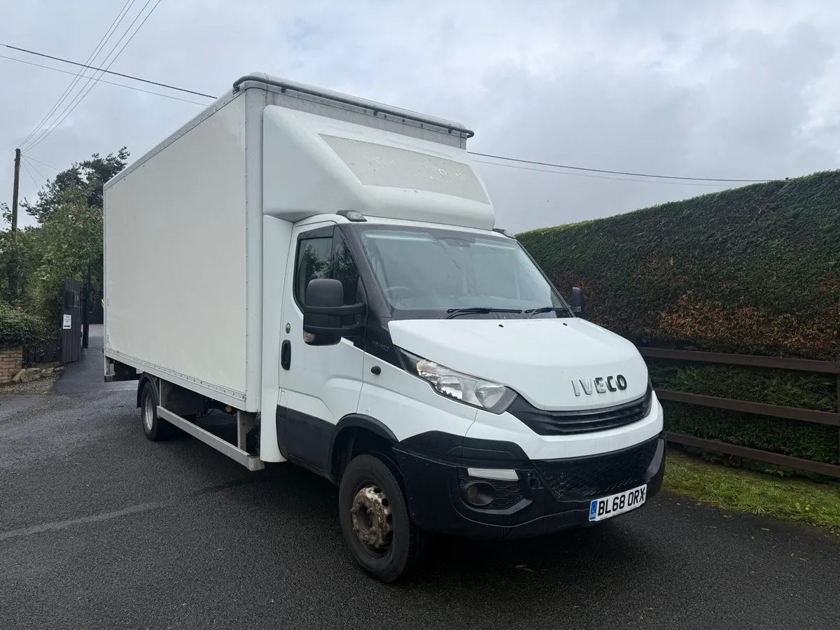 2019 Iveco Daily 70C18 3.0 Auto Box Van Tail Lift - Image 1