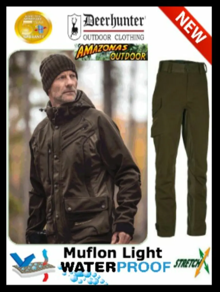 Deerhunter Muflon Trousers (and Jacket)