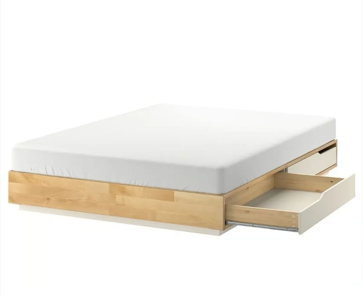 Ikea Mandell Double Bed Frame - Image 1