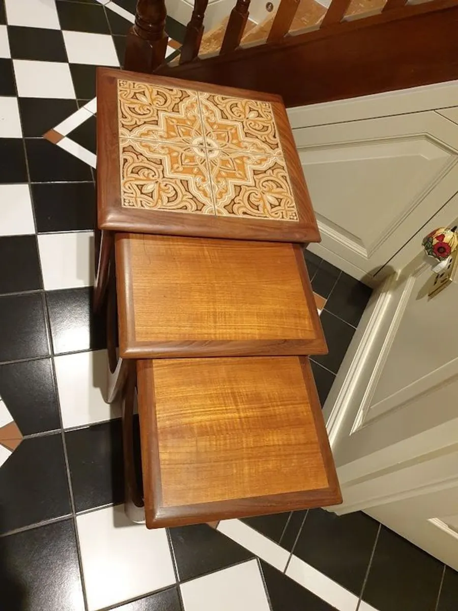 Mid-Century G-Plan Astro Nest of Tables - Image 4