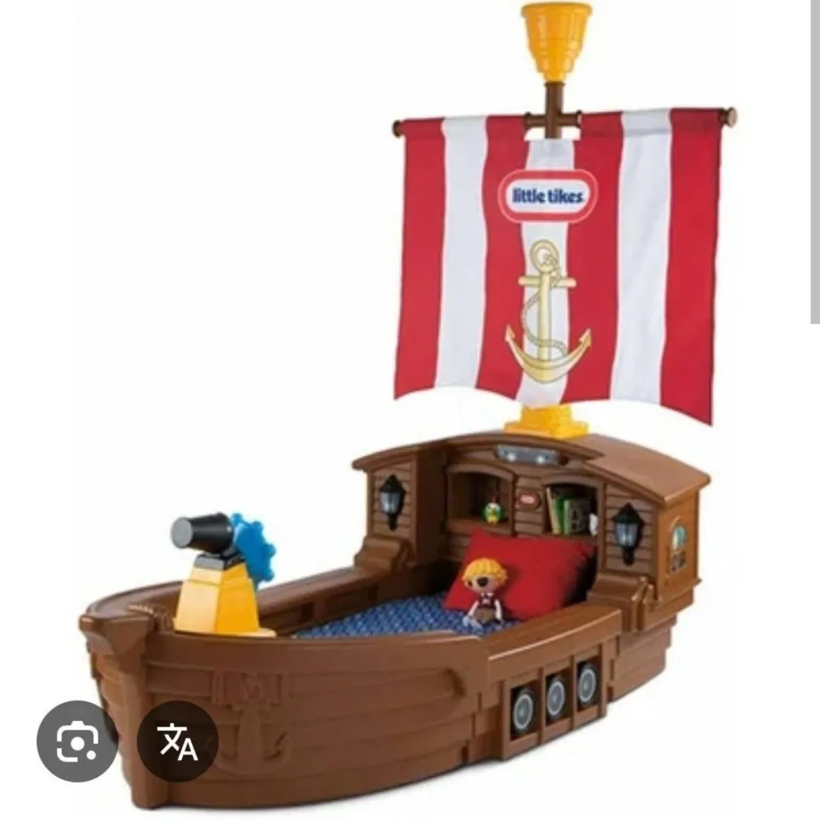 Little Tikes Pirate Ship Bed