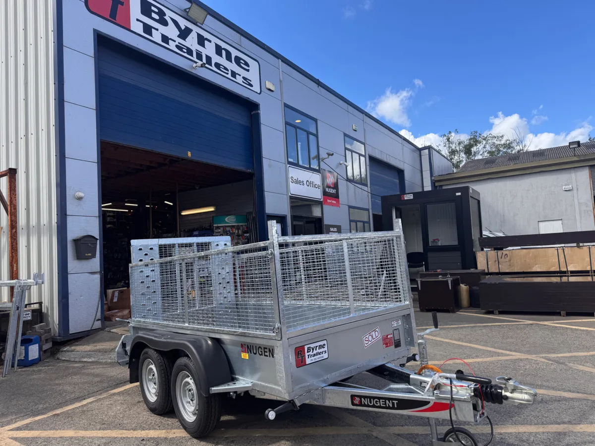In Stock ✅New Nugent 8’2x4’2 Trailer - Image 1