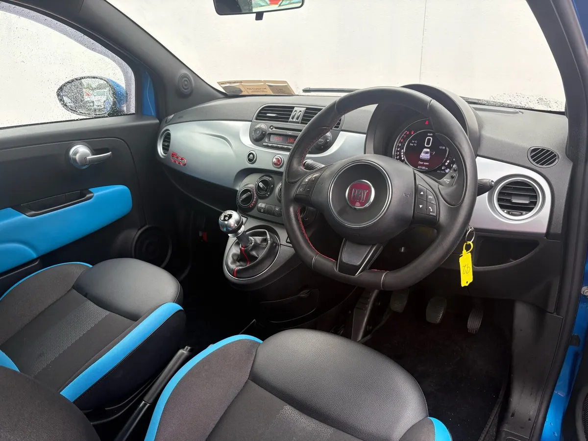142 Fiat 500 1.2S Nct/low kms - Image 2