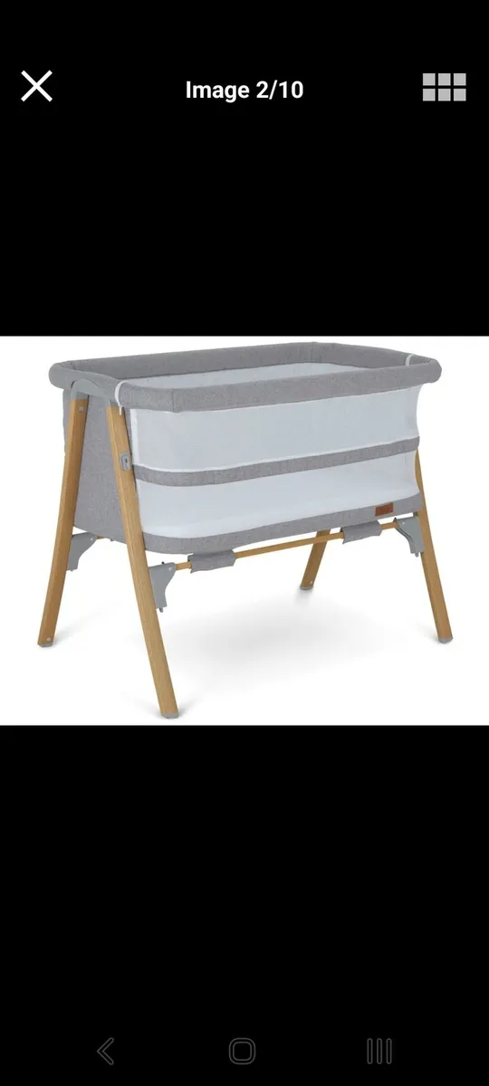Baby elegance night night bedside crib - Image 2