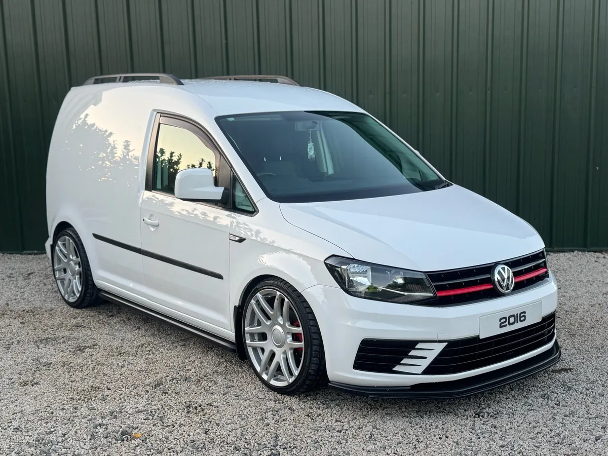 2016 VW CADDY 1.6 DIESEL ONLY 100k FULLY KITTED - Image 1