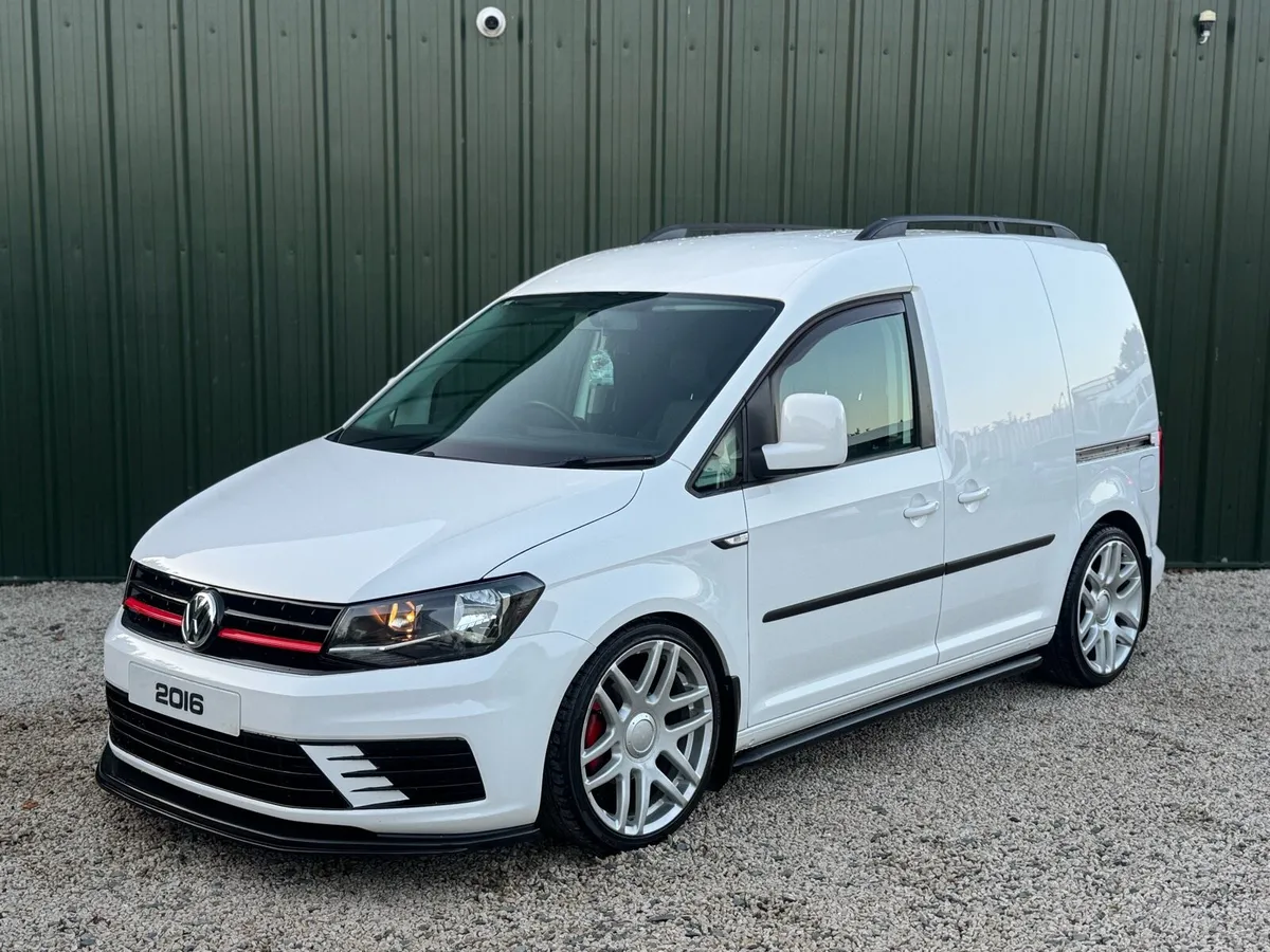 2016 VW CADDY 1.6 DIESEL ONLY 100k FULLY KITTED - Image 4