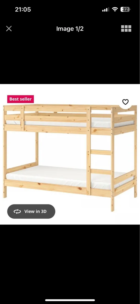 Bunk bed for sale - Image 2