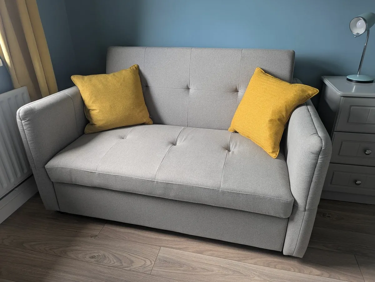 2 Seater Sofa Bed - Image 1