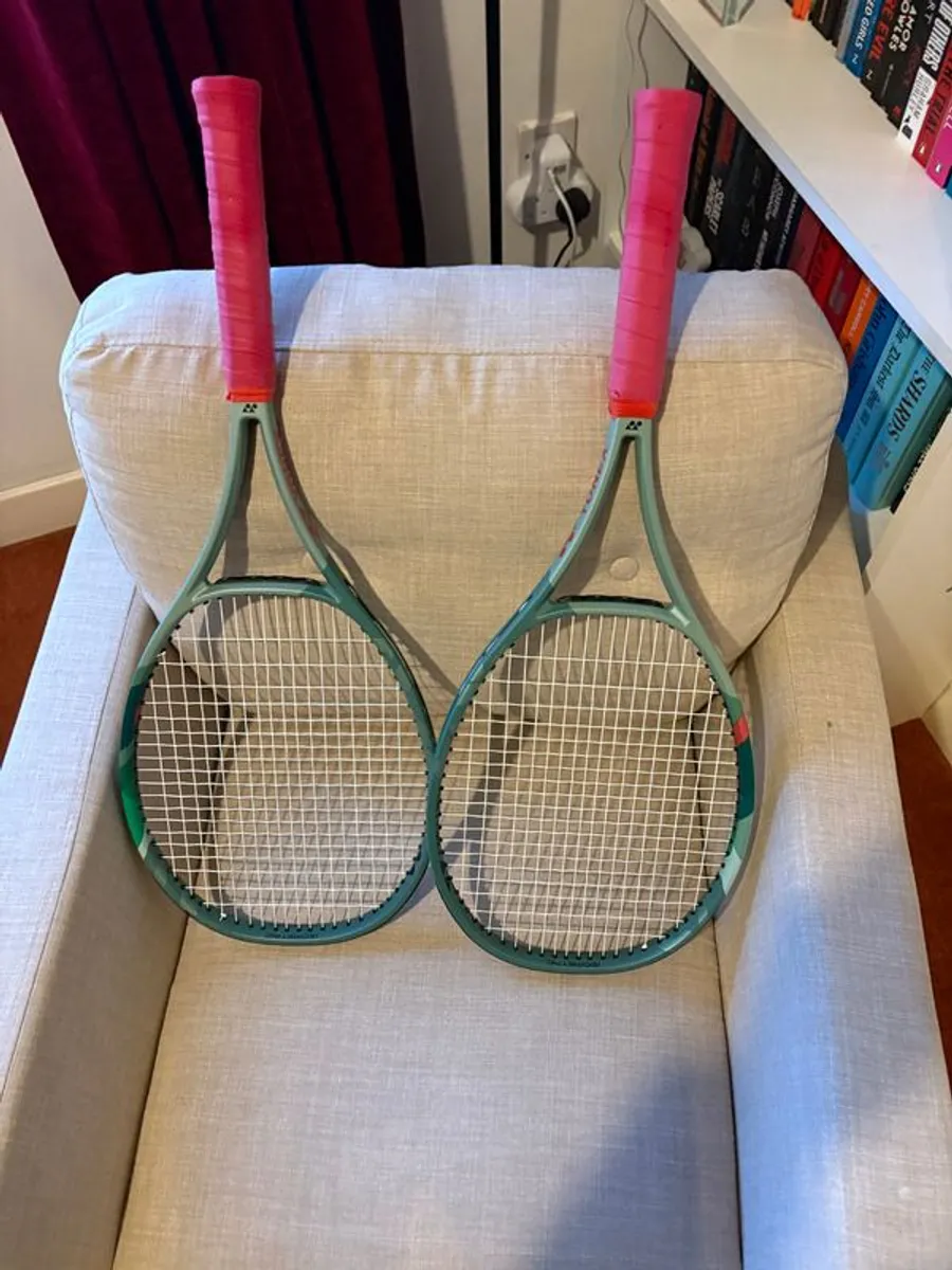 2 Yonex Percept 100D Tennis Rackets - Image 1