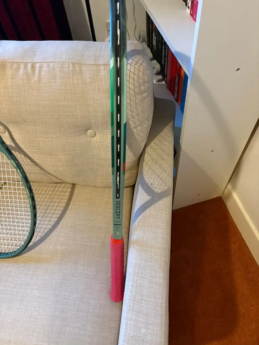 2 Yonex Percept 100D Tennis Rackets - Image 2
