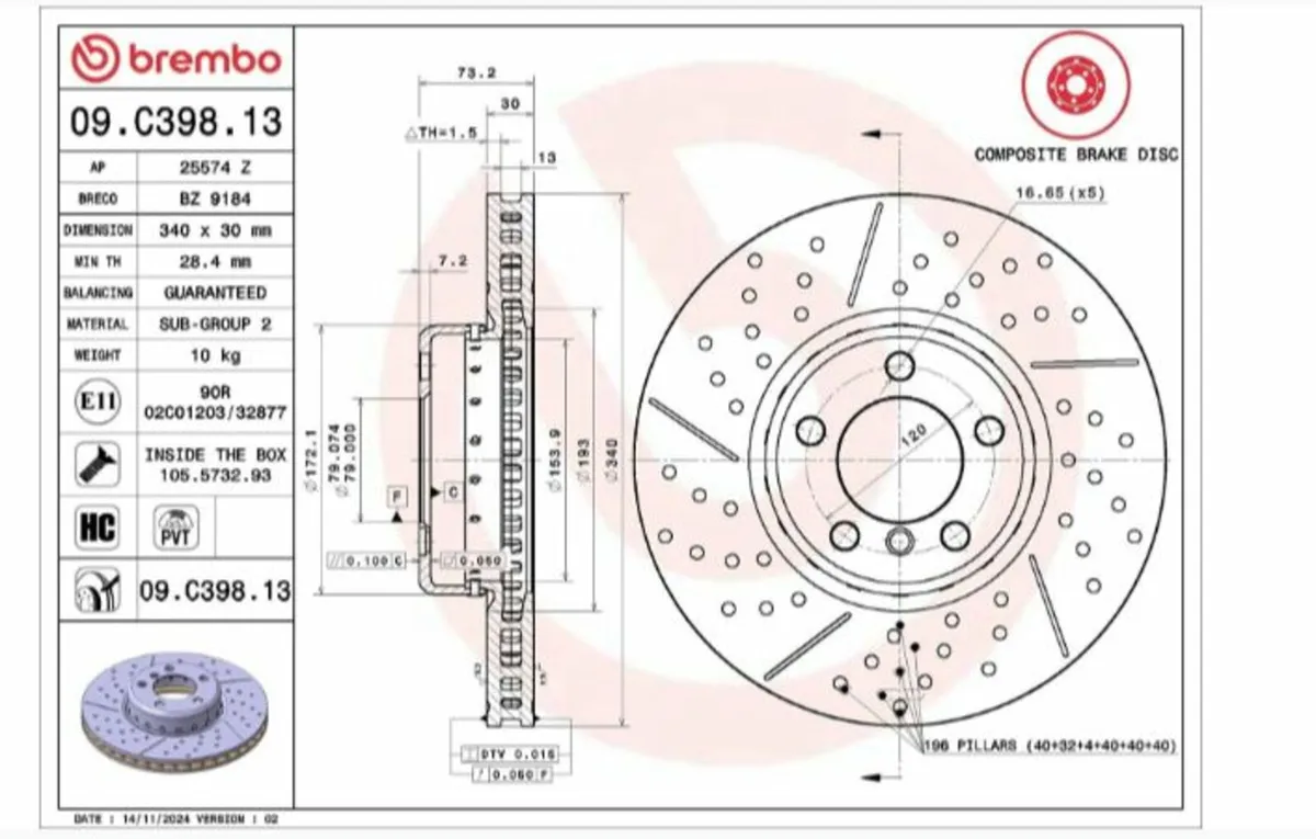 Brembo Front Brake Discs for BMW - Image 4