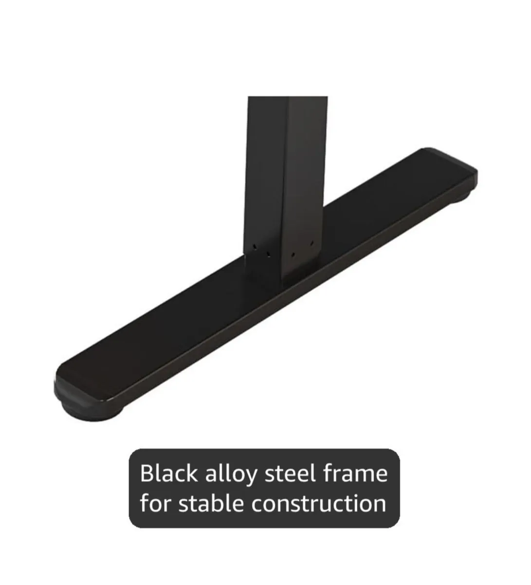 Height Adjustable Electric Standing Desk with Keyb - Image 2