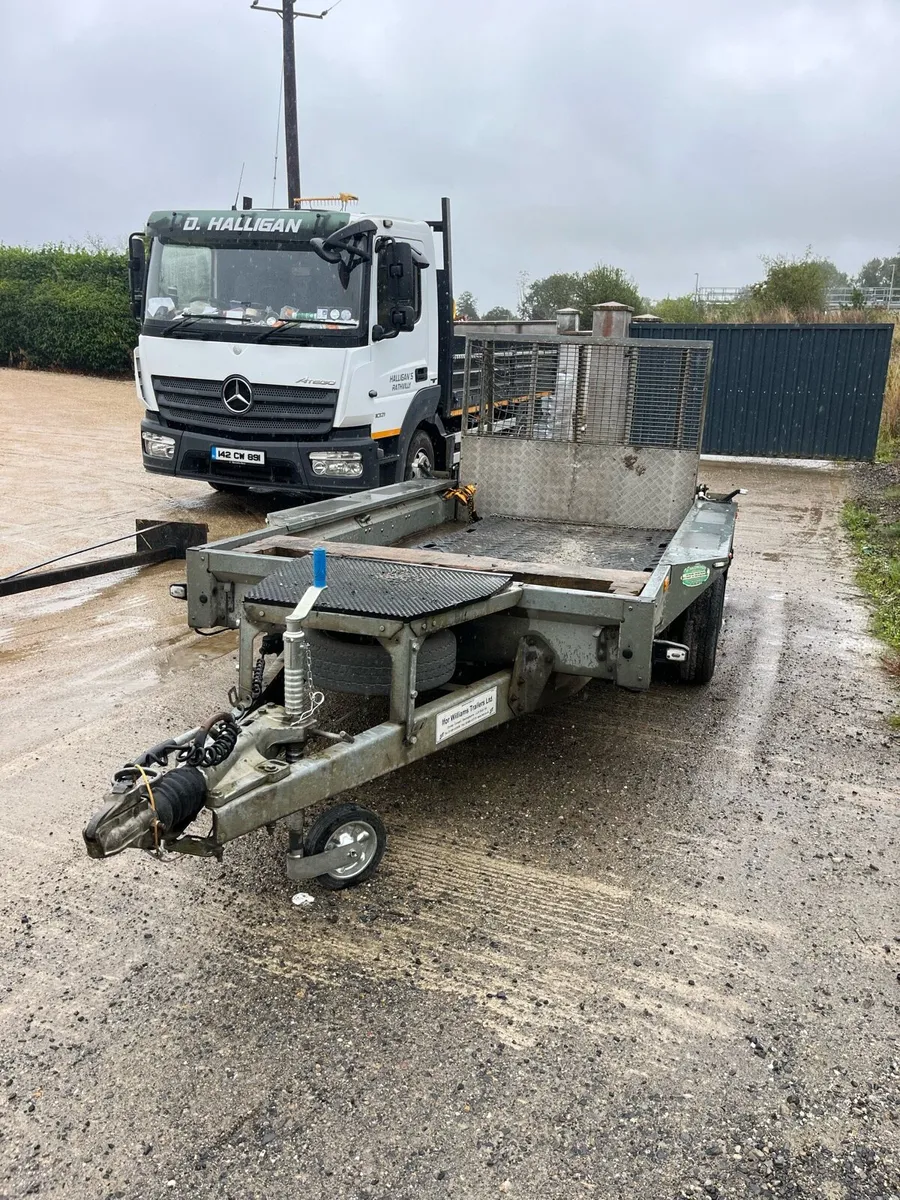 Ifor Williams plant trailer - Image 4