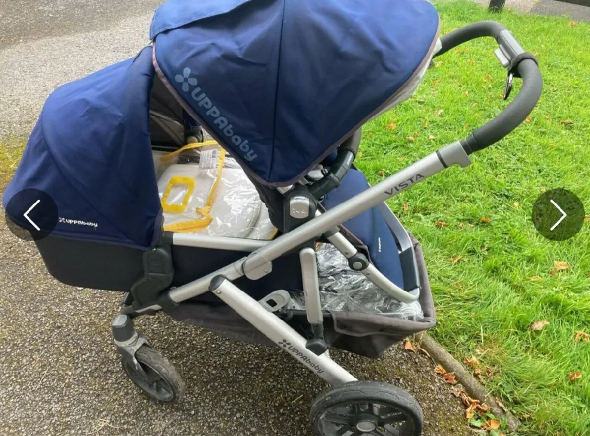 Uppababy vista double buggy - Image 1