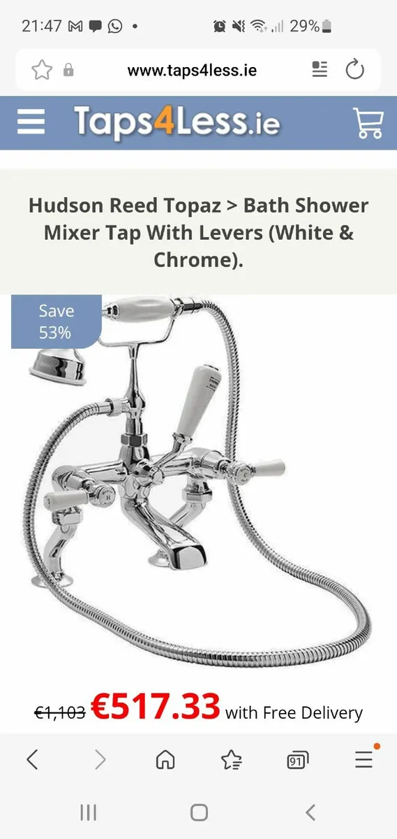 Old London Bath Taps - Image 2