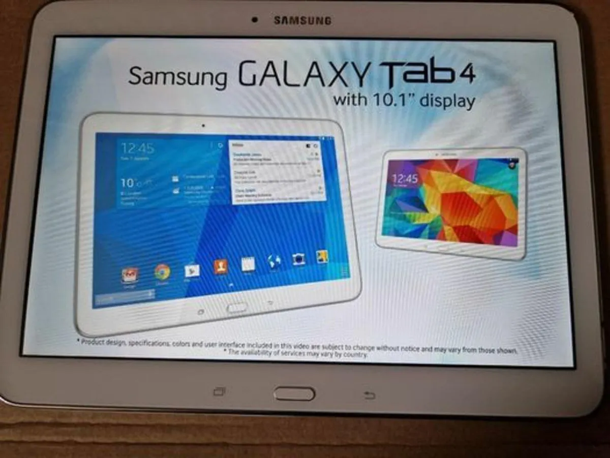 Samsung Galaxy Tab 4 Tablet, Live Demo Unit, 16GB - Image 1