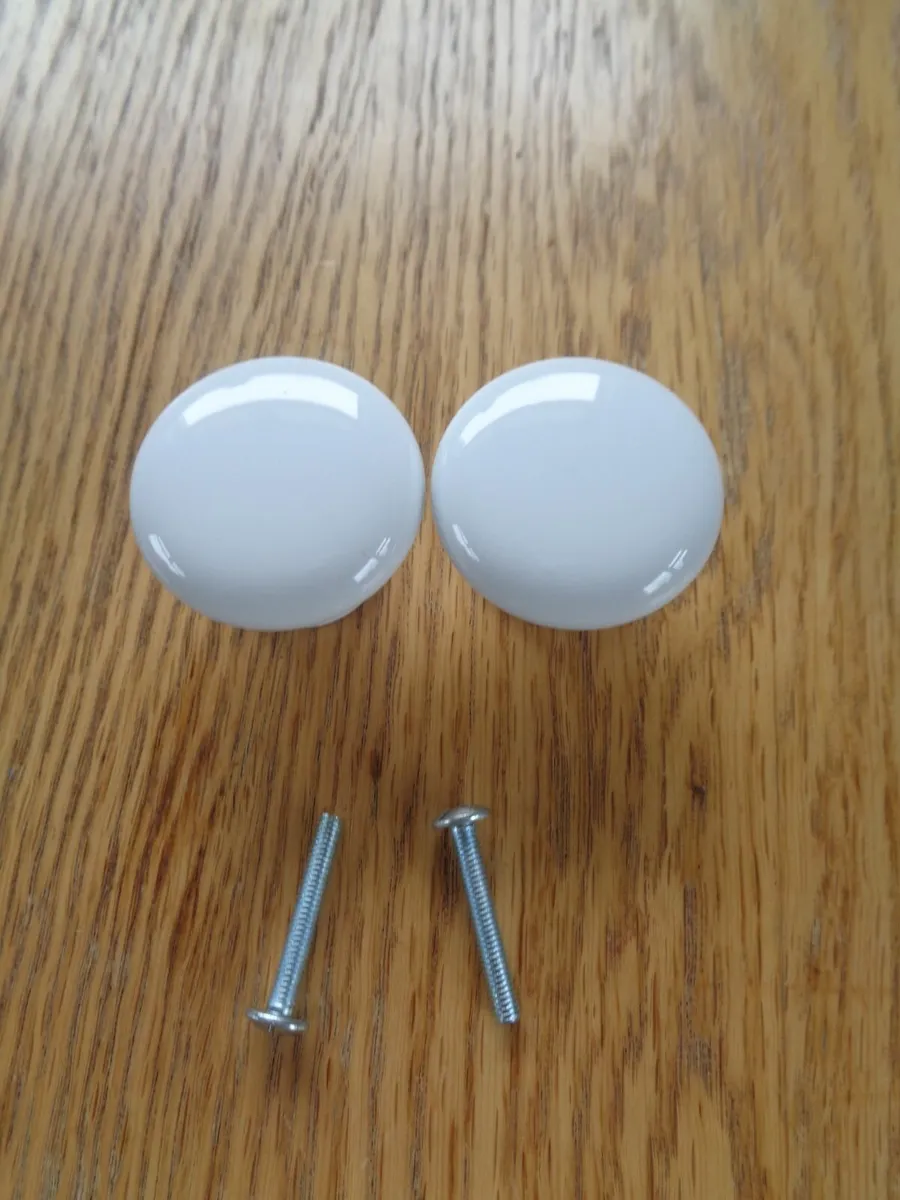 Ceramic Cupboard Knobs x 2 for Sale - Image 1