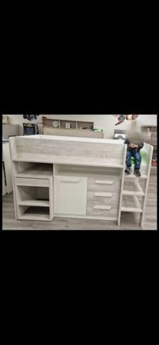 kids mid sleeper bed