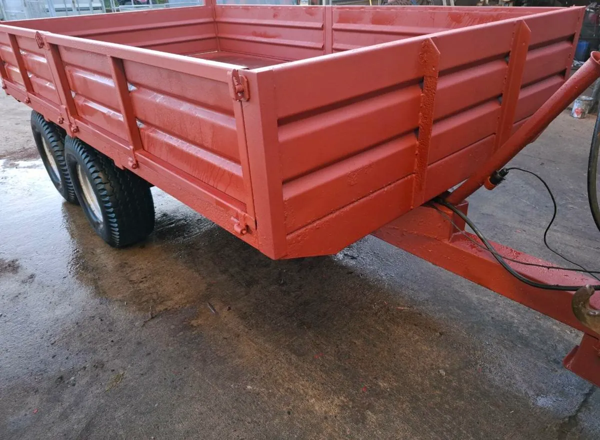 Johnston 12x7 tipping trailer - Image 2