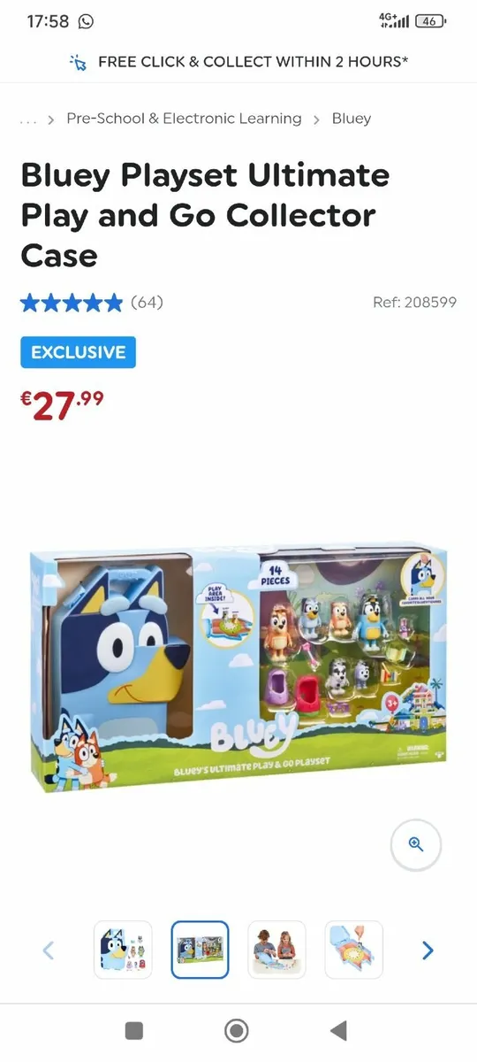 Bluey Play & Go Set - Image 1