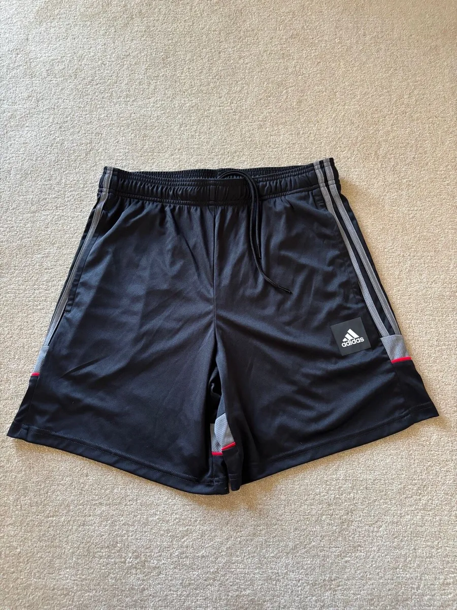 Adidas Black men’s shorts - Image 1
