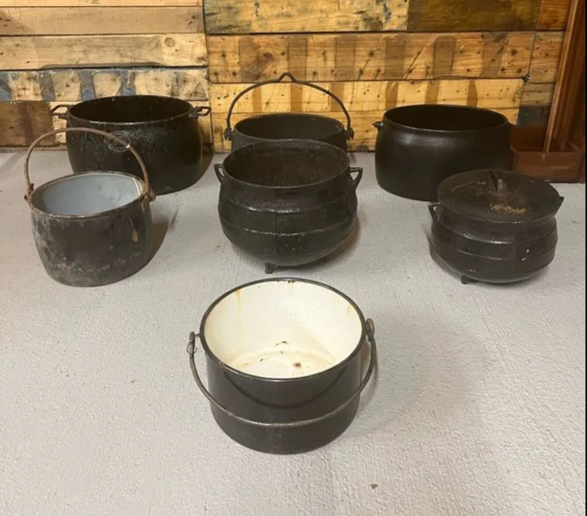 Antique pots