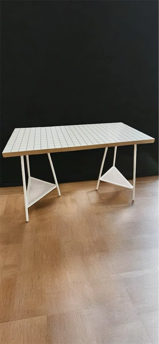 White desk
